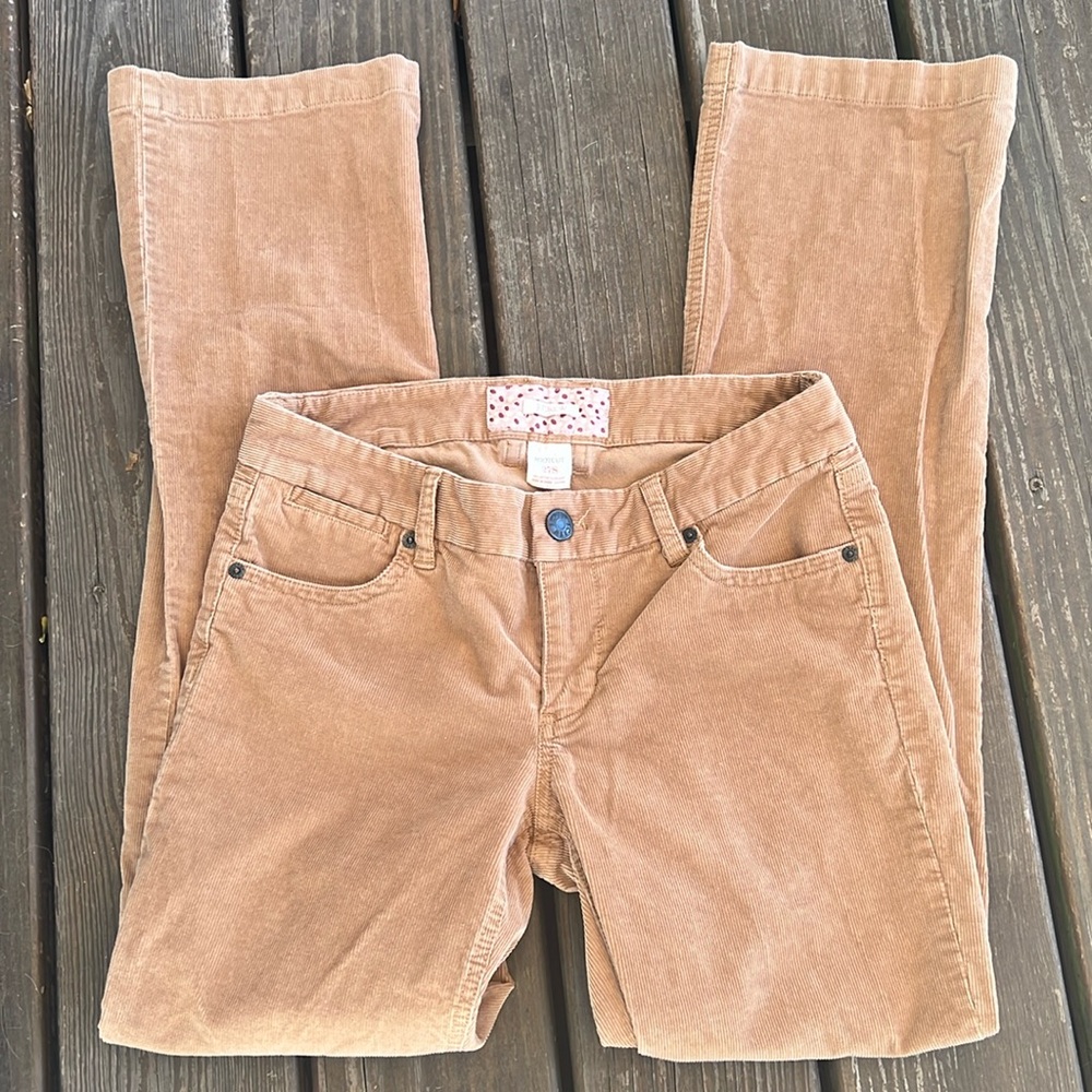 J. Crew Factory Low Rise Bootcut Corduroys